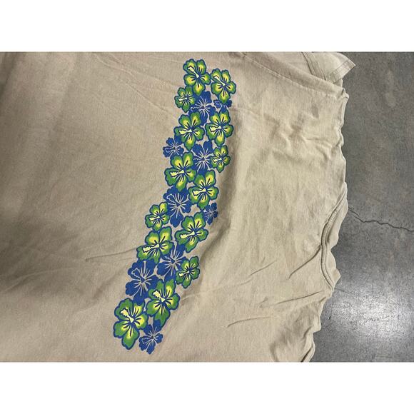 O'Neill Shirt Mens Large Modern Fit Floral Graphic Logo Surf Tee T-Shirt - Picture 5 of 5